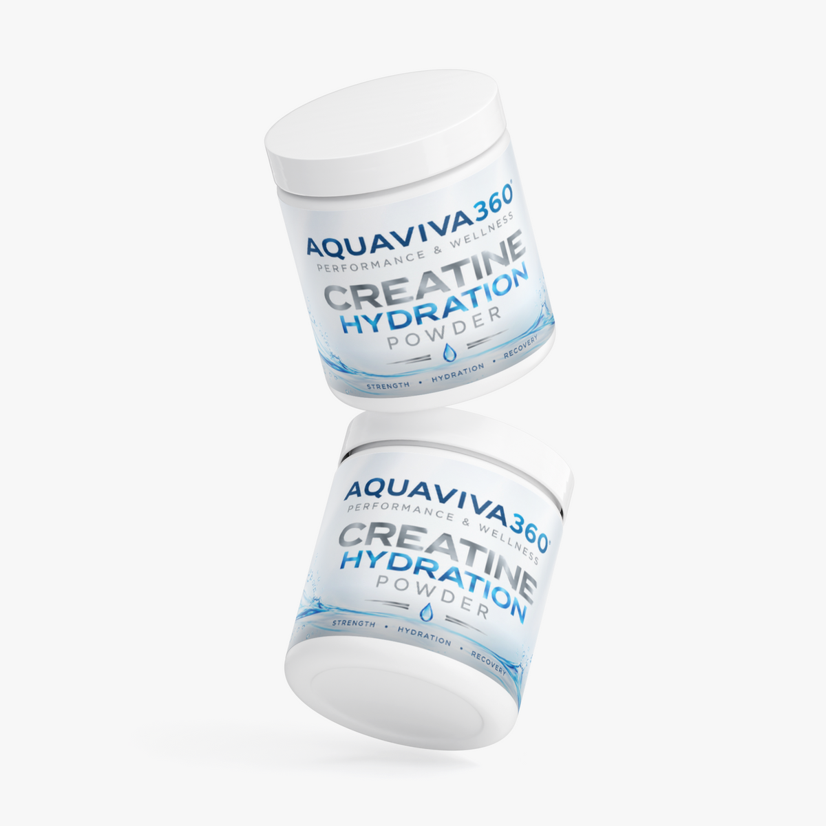 Polvo Hidratante con Creatinina y Electrolitos esenciales/ AquaViva360, Creatine & Hydration Powder
