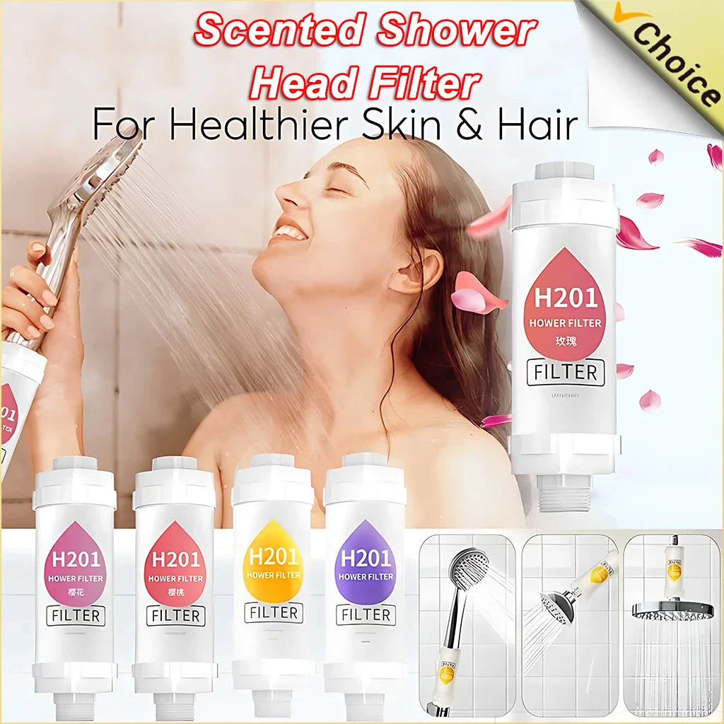 Filtro de Ducha Aromatico con Infusion de Esencias Aquaviva360
